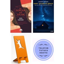 Martı Yayınları Iki Gerçek Bir Yalan - Sara Shepard + Kuzey Işıklarının Şarkısı + Telefon Tutucu