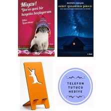 Pegasus Miyav! Yarın Yeni Bir Hayata Başlıyorum - Gilles Legardinier + Kuzey Işıklarının Şarkısı + Telefon Tutucu