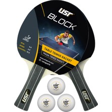 Empressco Hızlı , 2 Raket + 3 Top Set, Eğlence Dolu Masa Tenisi Paketi