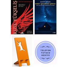 Pegasus Kızıl Yükseliş - Pierce Brown + Kuzey Işıklarının Şarkısı + Telefon Tutucu