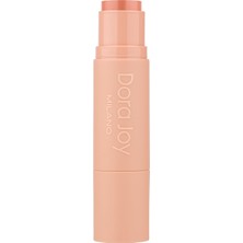 Dora Joy Multi Stick Ruj & Allık Dewy Peach 04 Fırça Aplikatörlü Vegan Avocado Oil Shea Butter Hyalüronik Asit / Blend Joy Lip & Cheek