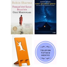 Pegasus Ferrari'sini Satan Bilge'nin Gizli Mektupları - Robin Sharma + Kuzey Işıklarının Şarkısı + Telefon Tutucu