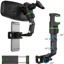 Empressco Araç Içi 360° Telefon Tutucu Siyah, Çok Fonksiyonlu ve Güvenli Tasarım