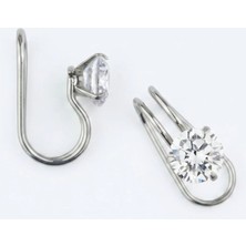 7mm Zirkon Çelik Piercing Sıkıştırma