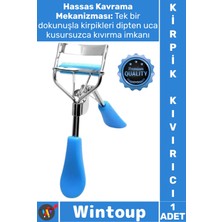 Wintoup #kirpikkıvırıcı Profesyonel Göz Şekline Uygun Hassas Kavrama Esnek Silikon Pedi Lüks Kirpik Kıvırıcı