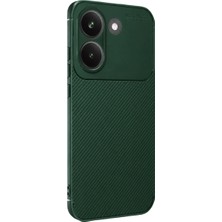Aydogan's Xiaomi Poco X8 Pro Auto Focus Karbon Kapak - Koyu Yeşil