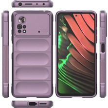 Aydogan's Xiaomi Poco X4 Pro 5g Kılıf Optimum Silikon - Mor