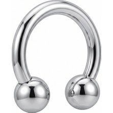 Top 3mm x 6mm x 1.2mm Çelik Halka Piercing