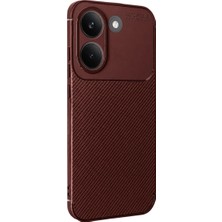 Aydogan's Xiaomi Poco X8 Pro Auto Focus Karbon Kapak - Bordo