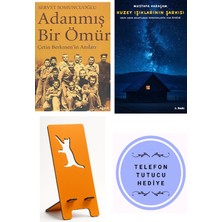 Adanmış Bir Ömür-Çetin Berkmen'in Anıları - Servet Somuncuoğlu + Kuzey Işıklarının Şarkısı + Telefon Tutucu