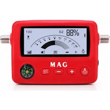BK Teknoloji LCD Ekranlı Dijital Uydu Bulucu Dahili Pusulalı Profesyonel Satellite Finder 950-2150MHZ