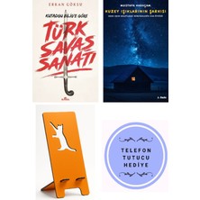 Kronik Kitap Türk Savaş Sanatı-Kutadgu Bilig'e Göre - Erkan Göksu + Kuzey Işıklarının Şarkısı + Telefon Tutucu