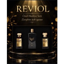 Reviol For Woman 100ML + For Man 100ML + Kolonya 200ML 3'lü Set