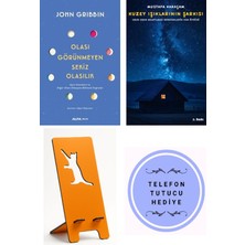 Olası Görünmeyen Sekiz Olasılık - John Gribbin + Kuzey Işıklarının Şarkısı + Telefon Tutucu