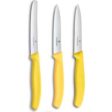 Victorinox Vct-Sarı 3lu Bıçak Set