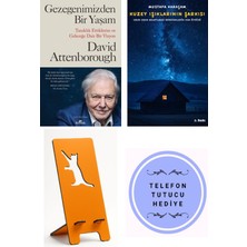 Kronik Kitap Gezegenimizden Bir Yaşam - Tanıklık Ettiklerim ... - David Attenborough + Kuzey Işıklarının Şarkısı + Telefon Tutucu