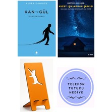 April Yayıncılık Kan ve Gül - Alper Canıgüz + Kuzey Işıklarının Şarkısı + Telefon Tutucu