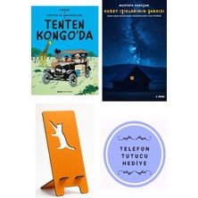 Tenten Kongo'da-Tenten Maceraları - Herge + Kuzey Işıklarının Şarkısı + Telefon Tutucu
