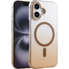 Glblseme Newface  Iphone 16 Glossy Magsafe Kapak - Çöl Titanyum