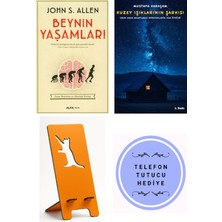Beynin Yaşamları - Insan Beyninin ve Zihninin E... - John S. Allen + Kuzey Işıklarının Şarkısı + Telefon Tutucu