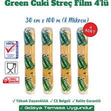 Streç Film "pe" 8mic. 30 Cm. x 100M.(4'LÜ Kutu)