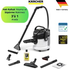 Karcher Se 4 Plus Spezial Halı, Koltuk , Döşeme Yıkama & Süpürme Makinesi 1000W 4l Çift Hazneli, Ev ve Araç Için Kompakt Derin Temizlik Gücü