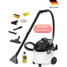Karcher Se 5 3'ü 1 Arada Süpürme Yıkama ve Vakumlama Makinesi 1000W 4l, Halı Koltuk Zemin Temizliğinde Tek Cihazlı Çözüm