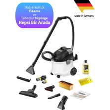 Karcher Se 5 Plus Halı Koltuk Yıkama Makinesi 1000W 4l Çift Tanklı + Döşeme Başlığı, Koltuk ve Minderde Detaylı Derin Temizlik