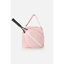 İcone Bag Icone Bag Paraşüt Kumaş Tenis Çantası, Raket Cepli Tenis Çantası, Tennis Bag, Padel Çantası, Pembe Tenis Çantası