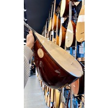 Pena Müzik Kısa Sap Üst Seri Tam Profesyonel Ardıç Bağlama 40 Tekne