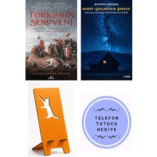 Kronik Kitap Türklerin Serüveni - Cansu Canan Özgen + Kuzey Işıklarının Şarkısı + Telefon Tutucu