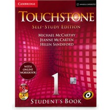Anadolu Üniversitesi Cambridge Touchstone 1 Self-Study Edition Student’s Book – Online Workbook ve Cd'siz Destekli Ingilizce Eğitim Kitabı