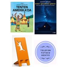 Tenten Amerika'da - Herge + Kuzey Işıklarının Şarkısı + Telefon Tutucu