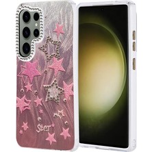 Glblseme Newface  Galaxy S25 Ultra Kılıf Blade Aynalı Desenli Kapak - Desen 7