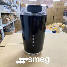 NEVVALİFE Nevva Smeg Modeli Kahve Kupası Taşınabilir Isı Yalıtımlı Bardak Termos, Su Şişesi Seyahat Paslanmaz Çelik Araba Vakumlu Termos Kettle
