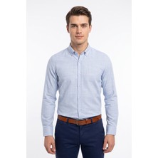 Mösyö Erkek Slim Fitt Uzun Kol % 100 Pamuk Gömlek BGL-ST05627