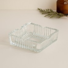 Akıllı Bayi Cam Küllük Kare 10.5X10.5X3.5 cm Aby