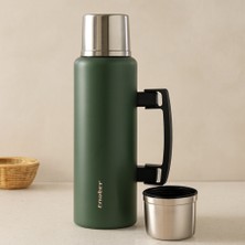 Akıllı Bayi 1.5 L Çift Cidarlı Paslanmaz Çelik Dağcı Termos Aby