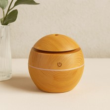 TKÇ USB Şarjlı Ahşap Görünümlü Ultrasonik Hava Nemlendirici