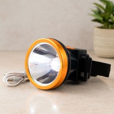 TKÇ 30W Şarjlı Kafa Lambası (Usb & Type-C)