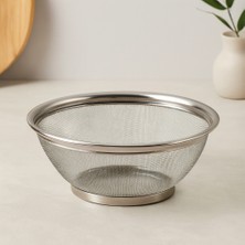 Akıllı Bayi 28 cm Metal Tel Sepet Süzgeç (Kulpsuz) Aby