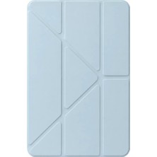 Sylar iPad 2025 10.9 10.nesil (A16) Mera Kalemlikli Tablet Kılıfı - Açık Mavi