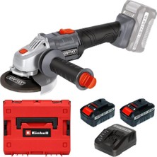 Kraftixx By Einhell Kx-Ws 18 Li Akülü Avuç Taşlama 2x3 Amper Çantalı Set