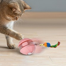Uravas Store Şarjlı Hareketli Kedi Topu Oyuncak