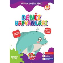 Uravas Store Hayvan Dostlarımız - Deniz Hayvanları Seviye 4 (5-6 Yaş)