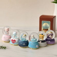 Ulora Işıklı Müzikli Kar Küresi 8 cm