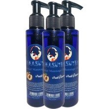 Hobibahçem Kamasutra Şeftali Aromalı Vücut Masaj Yağı Peach Flavored Massage Oil 125 ml 3 Adet