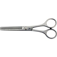 Uravas Store Shadow Line 2299 M-549 Metal Saplı Çiftli Ara Makas No: 5,5 Inç / 13,97 cm - Paslanmaz Çelik