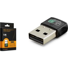 Uravas Store Bluetooth Dongle Pc USB + Wıreless Adaptör 2.4g Siyah LV-UW06BT