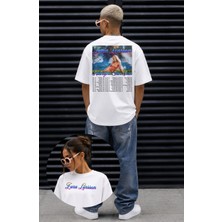 Fuddy Moda Unisex Oversize Zara Larsson Midnight Sun Tour 2026 Sırt Baskılı Fan Art Tişört